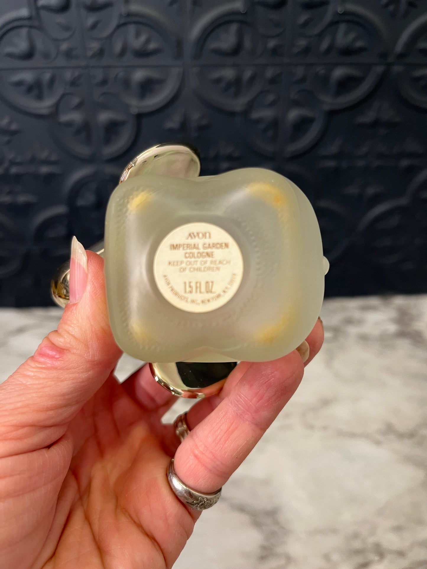 Vintage Avon Good Luck Elephant Cologne