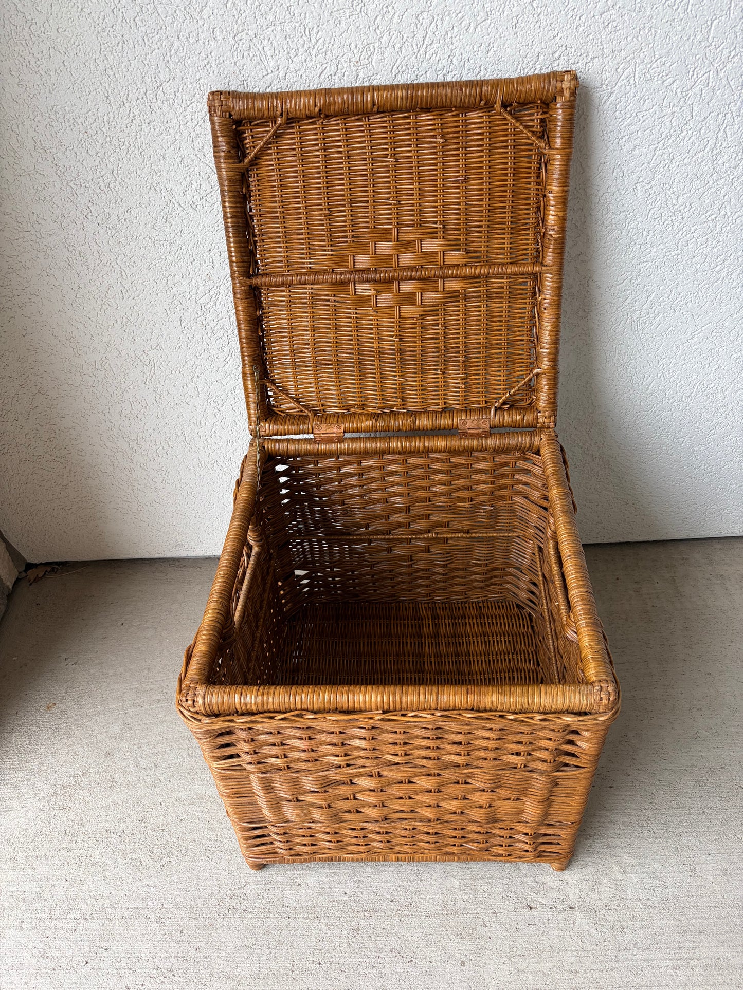 Wicker Basket with Handles