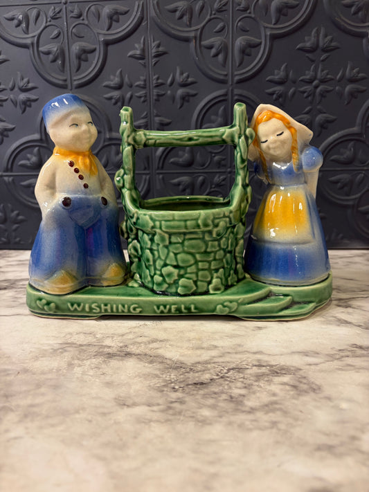 Shawnee Dutch Boy and Girl at Wishing Well
