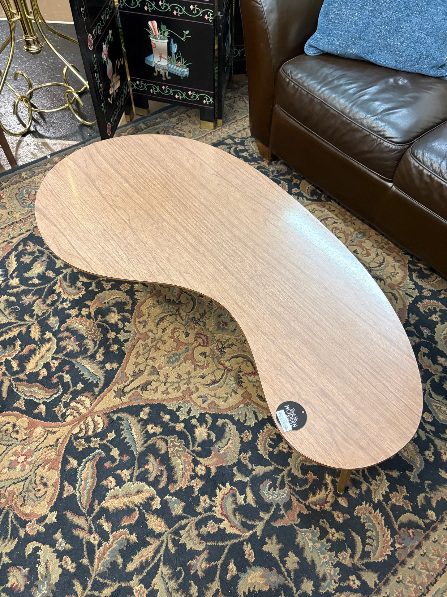 Laminate Boomerang Coffee Table