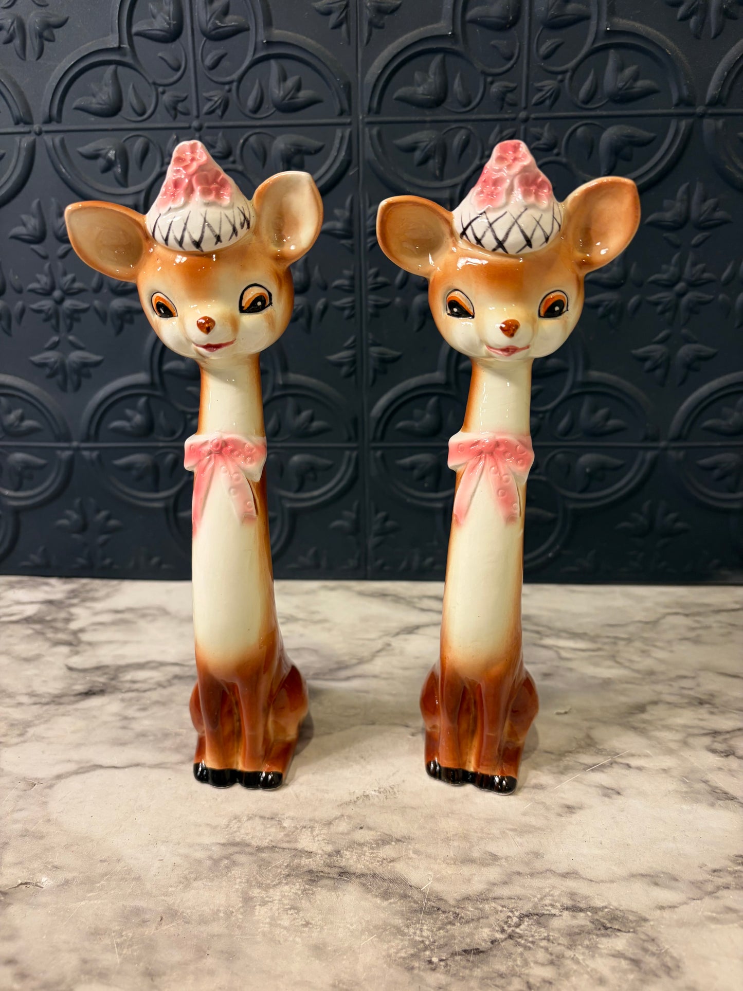Napco Long Neck Bambi Salt and Pepper