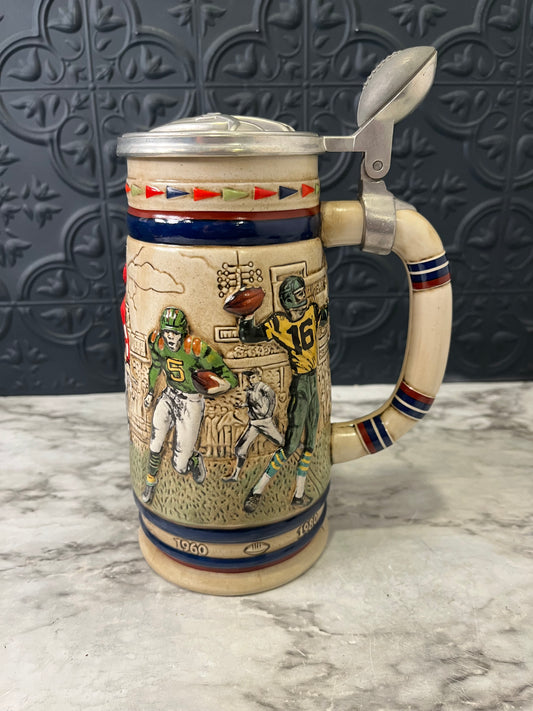 Avon Football Stein
