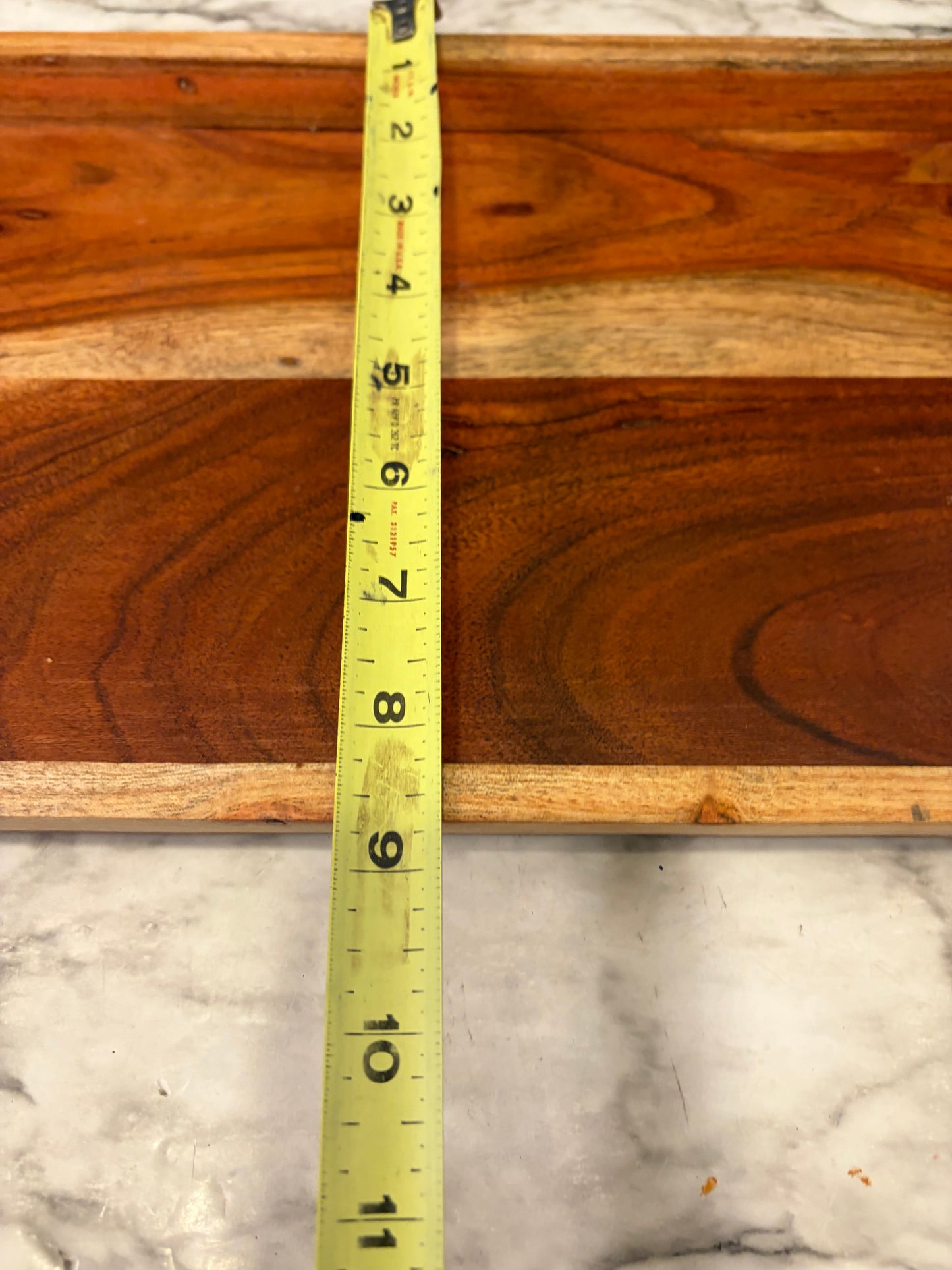 16" Wood Serving Tray with Handles