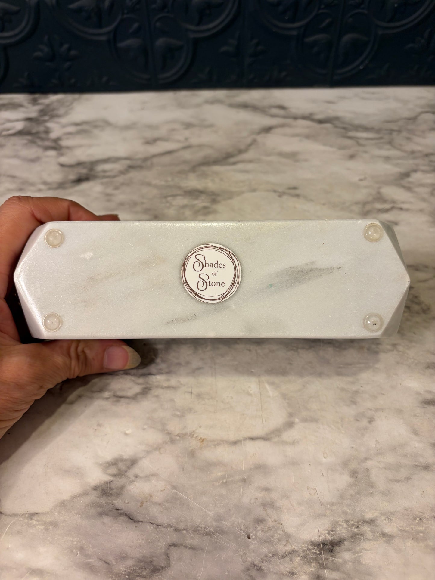 Shades of Stone Candle/Essential Oil  Holder Block