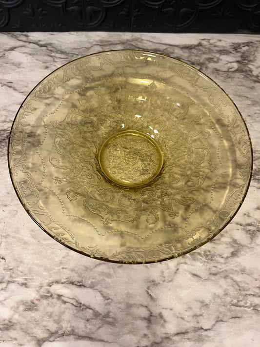 Federal Depression Glass Madrid Plate