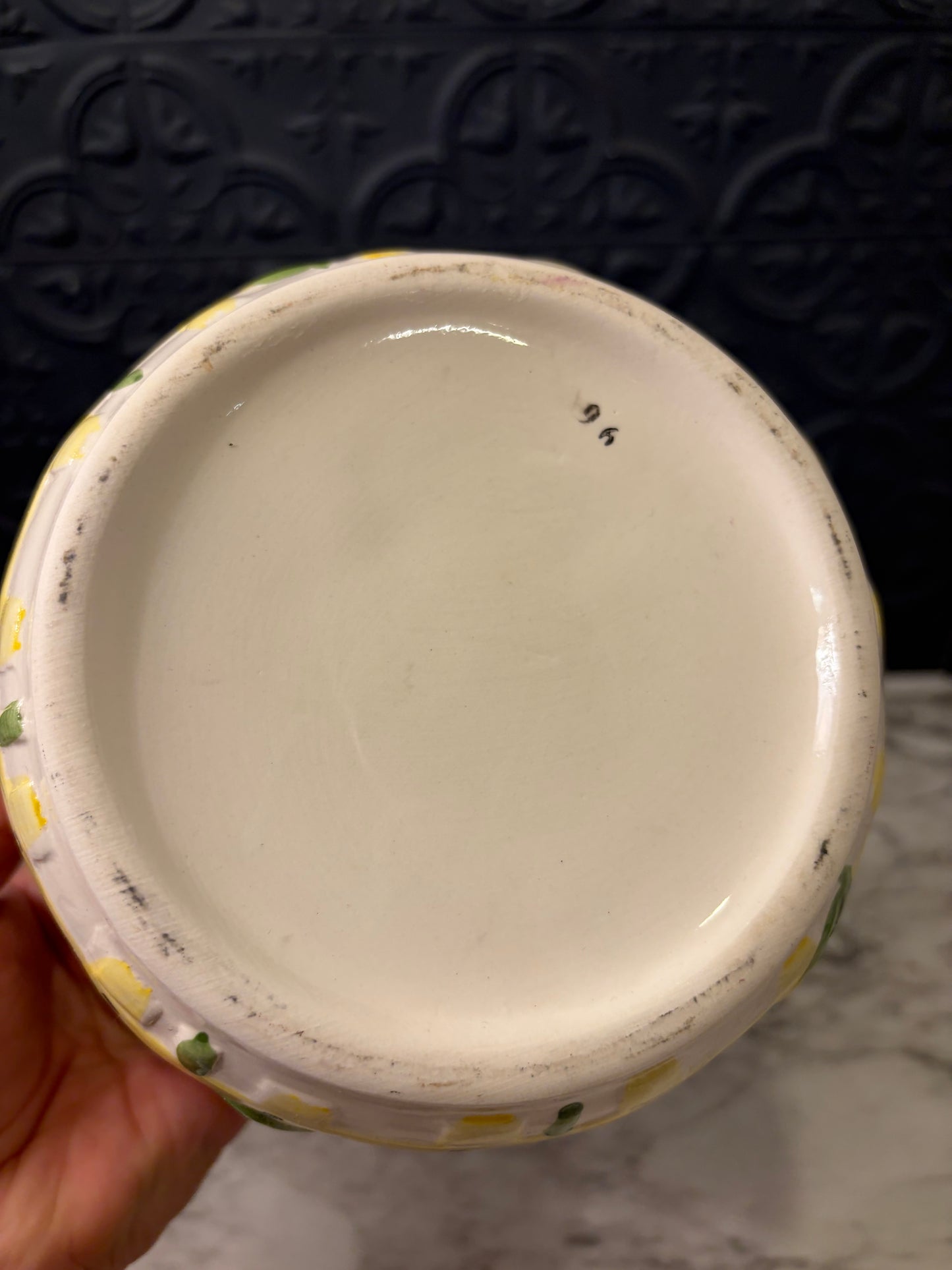 Sunflower Ceramic Pot