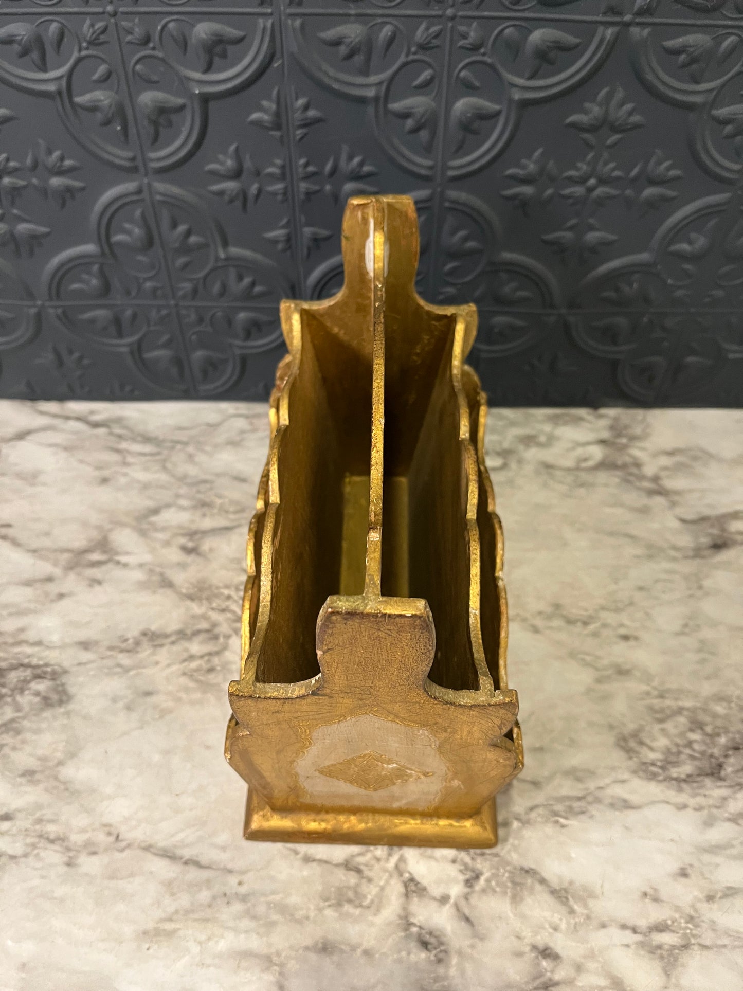 Italian Florentine Desk Caddy