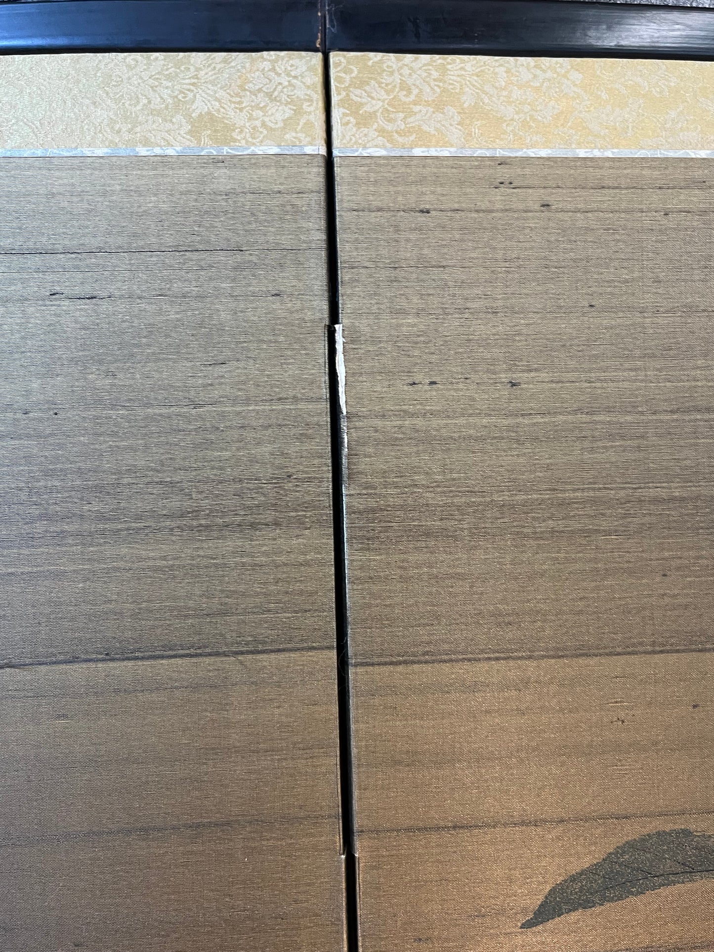 Japanese Showa 4-Panel Folding Screen