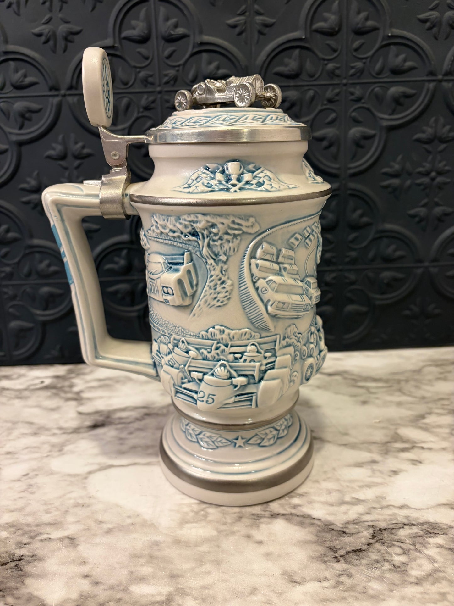 Avon Racing Car Stein