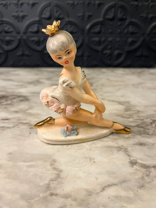 Porcelain Ballerina Figurine