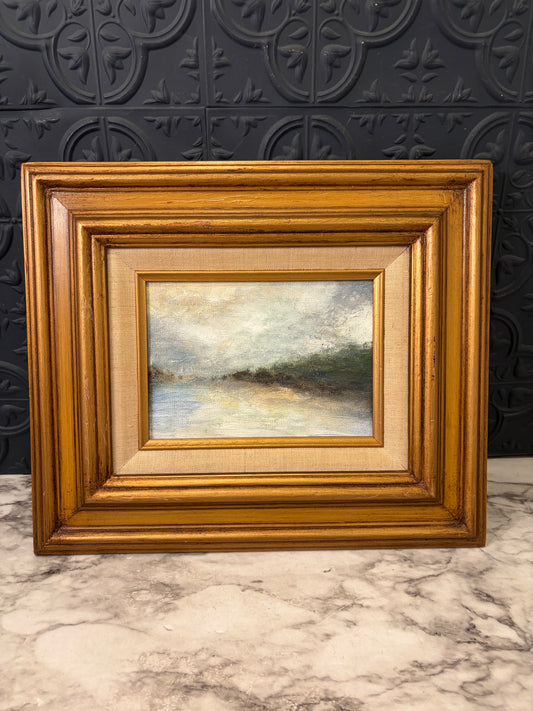 Abstract Coast Original Painting by Jessie
