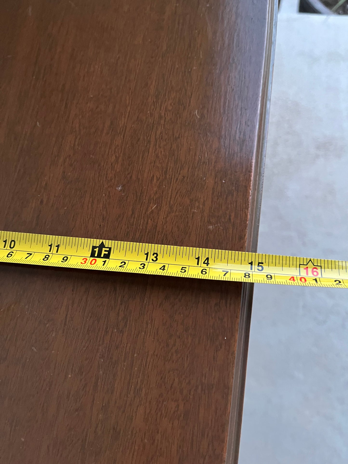 Side Table with Lower shelf Contemporary Style