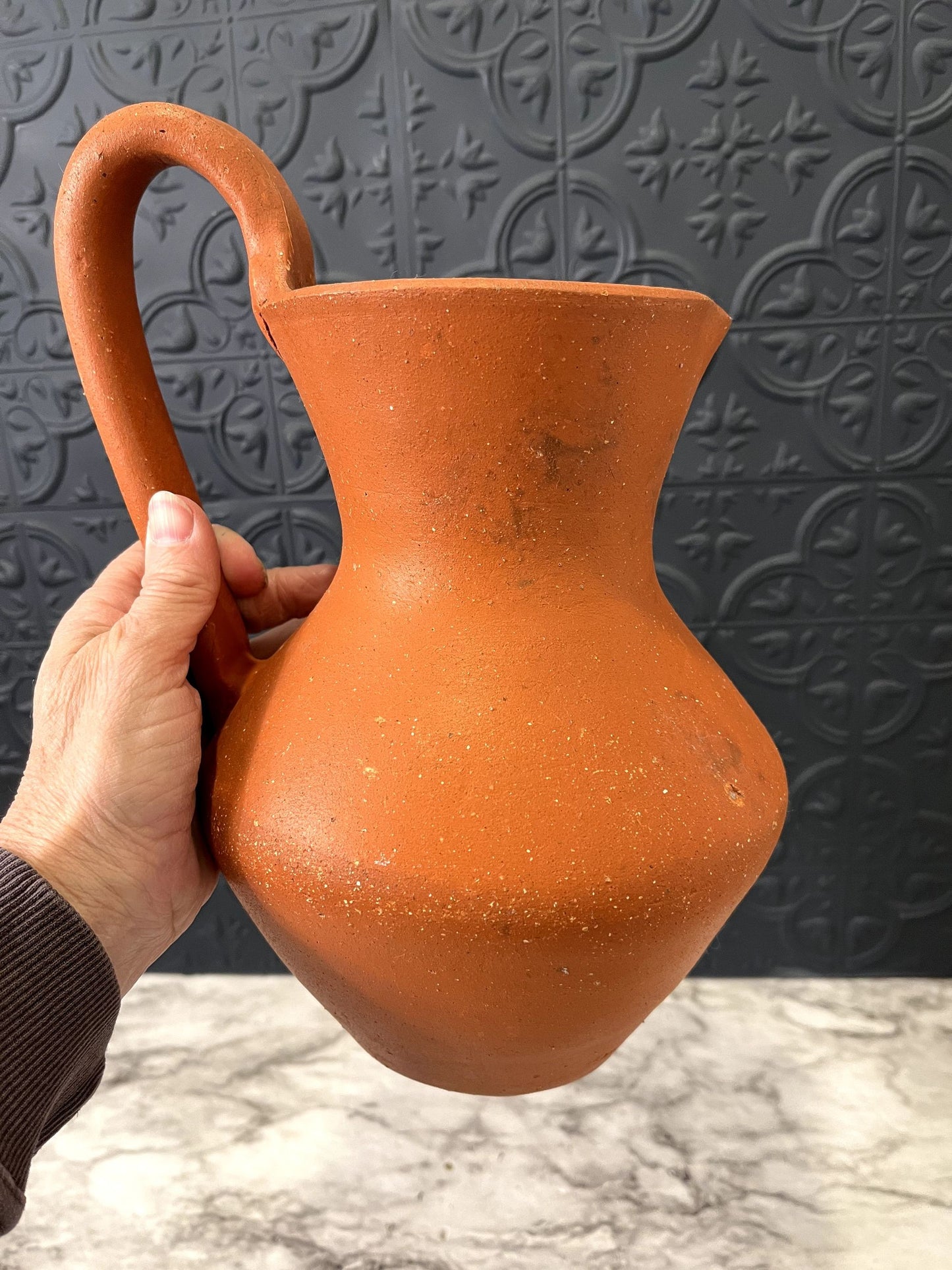 Verve Terra Cotta Pitcher