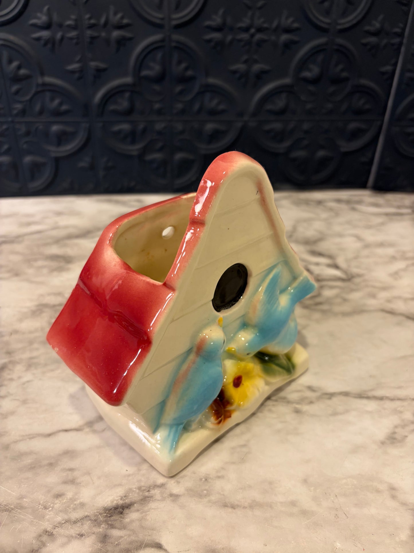 Shawnee Blue Bird Wall Planter
