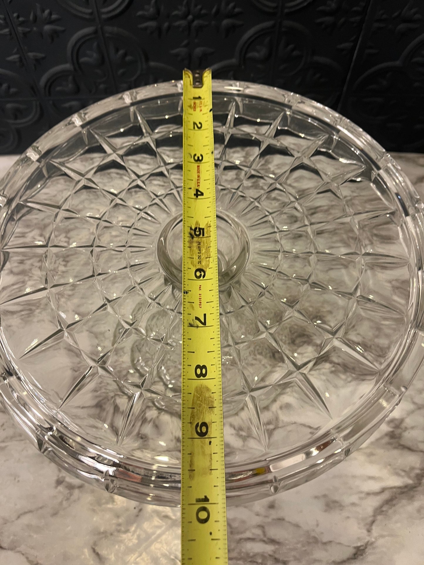 Glass Pedestal Cake Stand