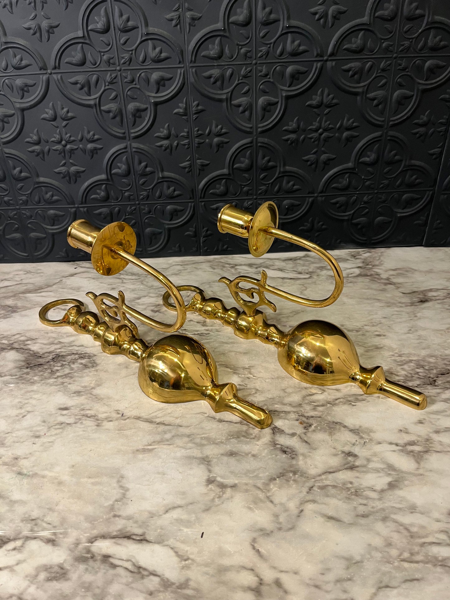 Vintage Solid Brass Wall Sconce Bulb Base