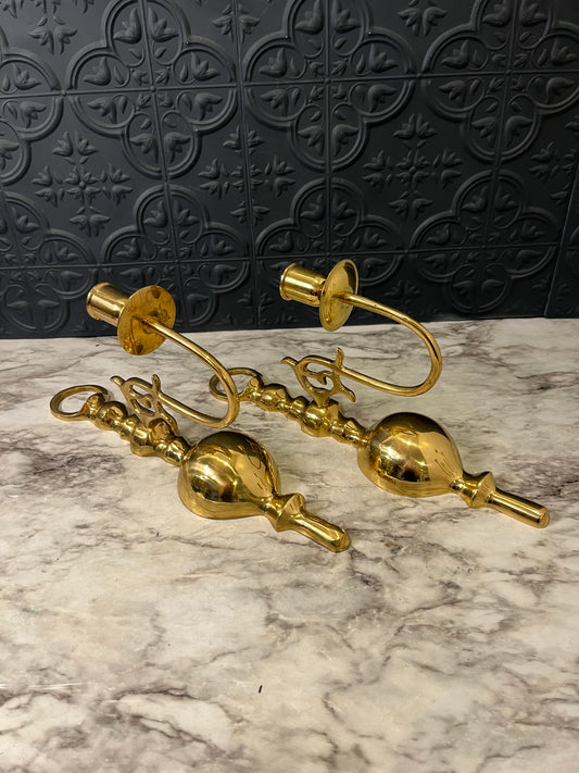 Vintage Solid Brass Wall Sconce Bulb Base