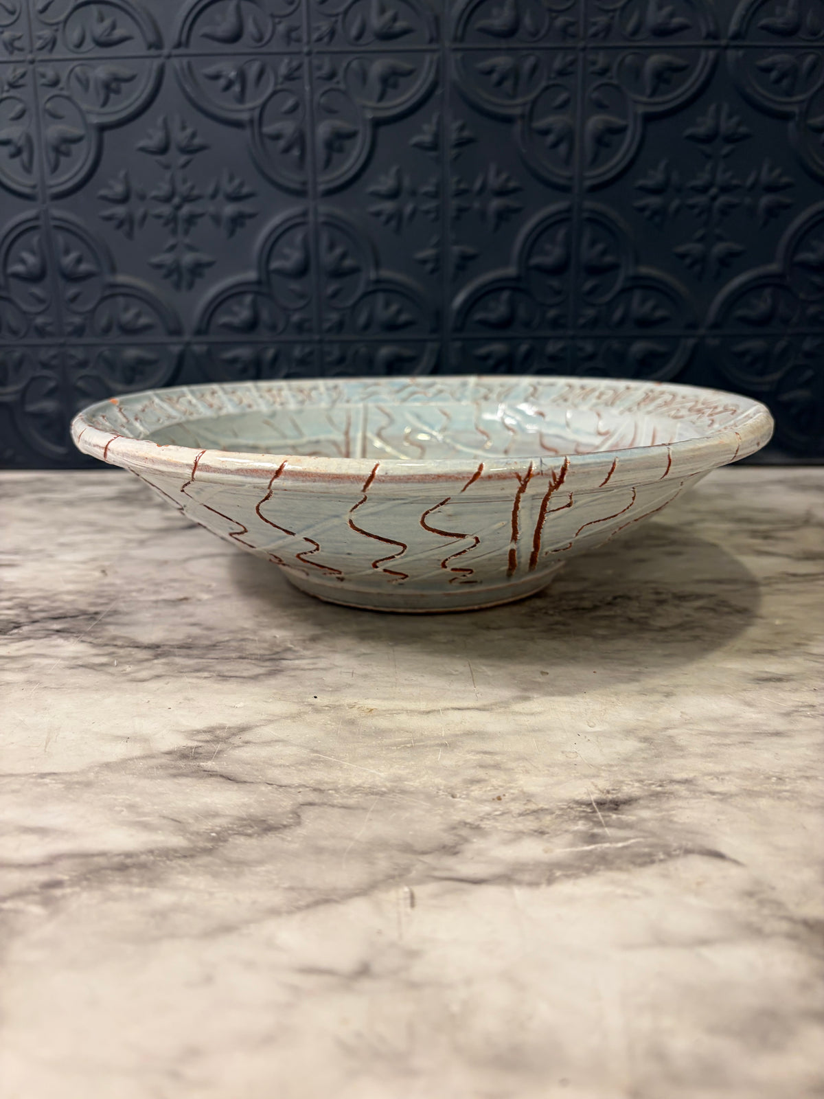 Studio Pottery with Square design
