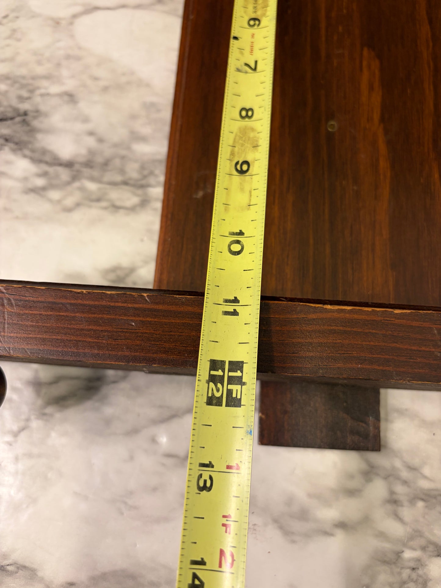 Dark Wood Kickstand Picture Easel