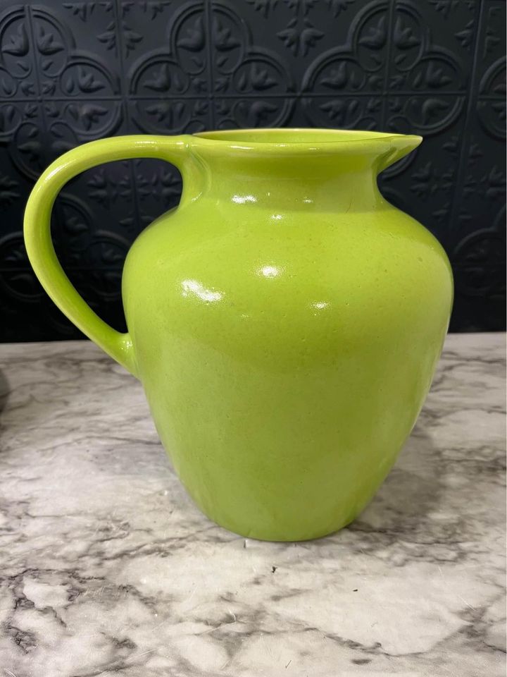 Green pitcher/jug