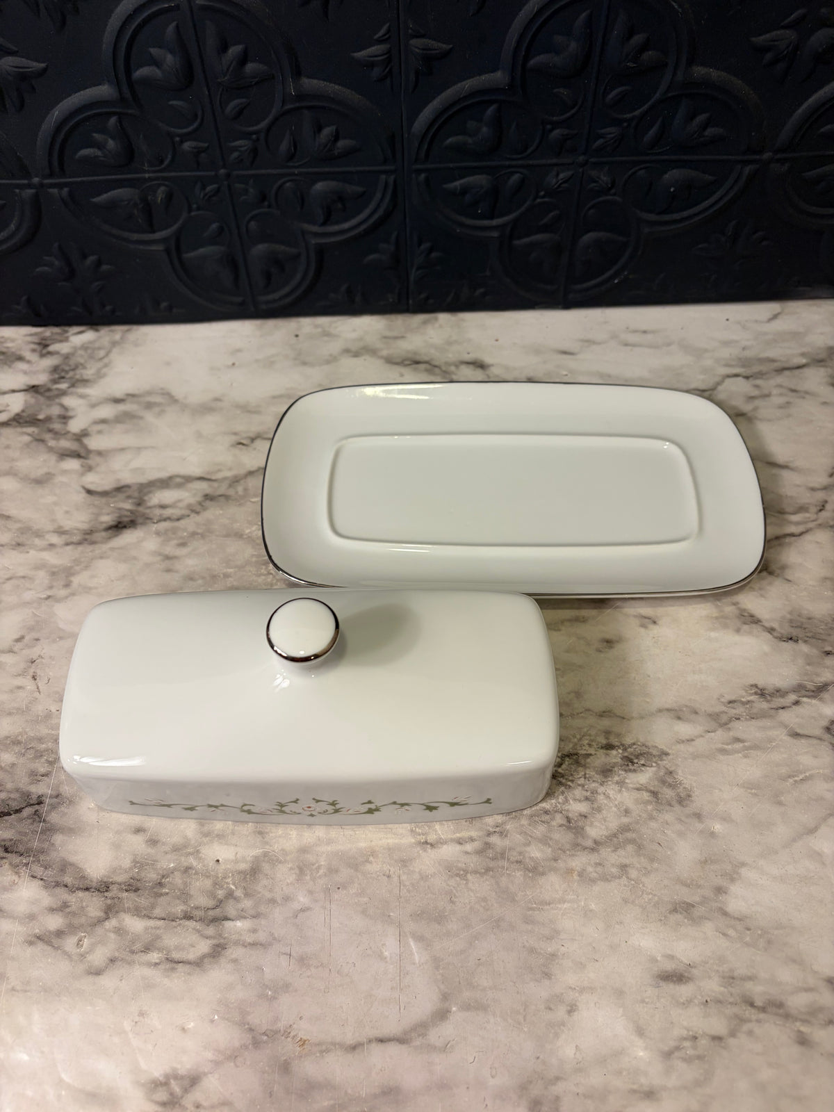 Elegance Covered Butter Dish by Shefflield