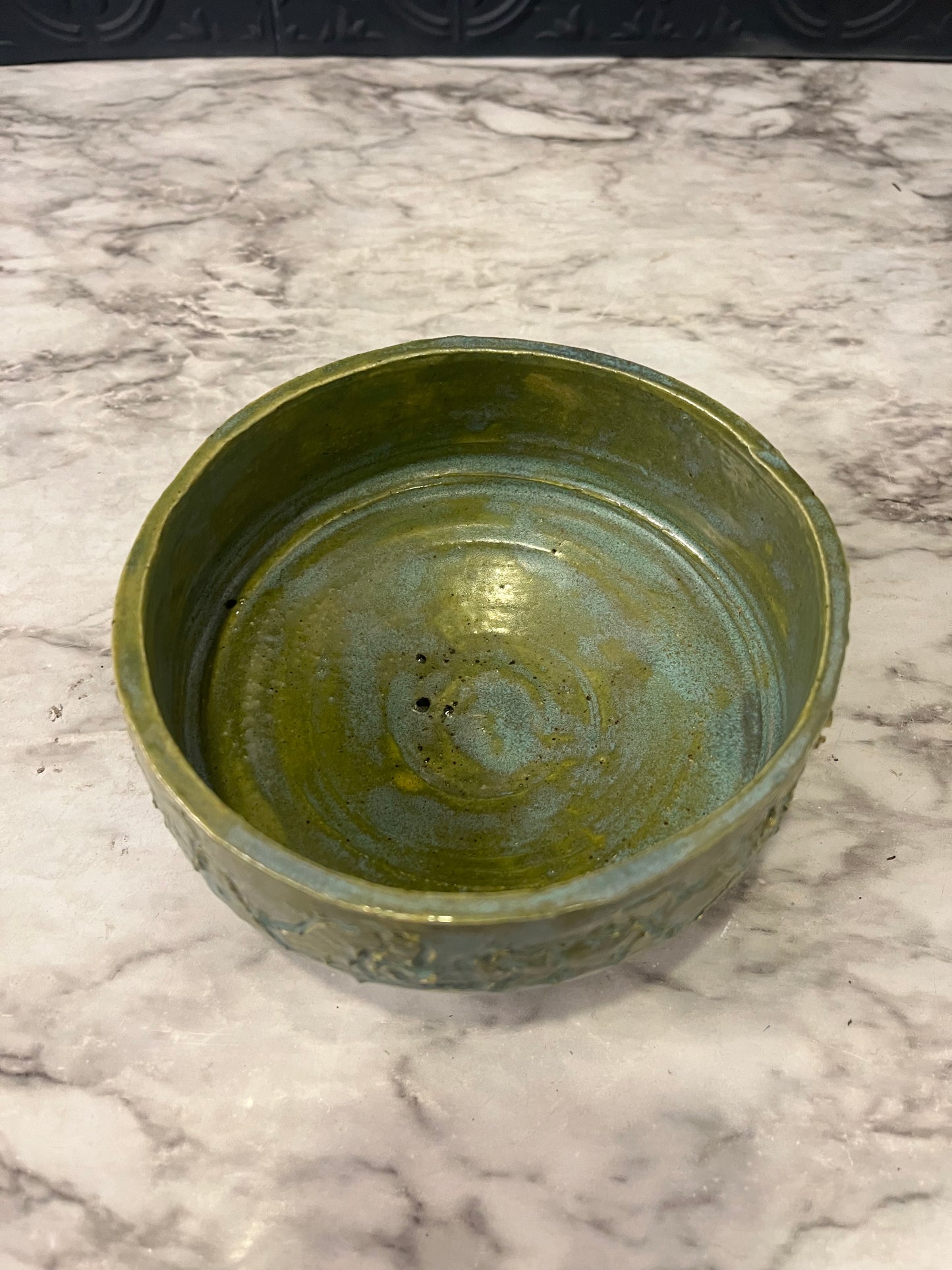 Green Studio Pottery Bowl