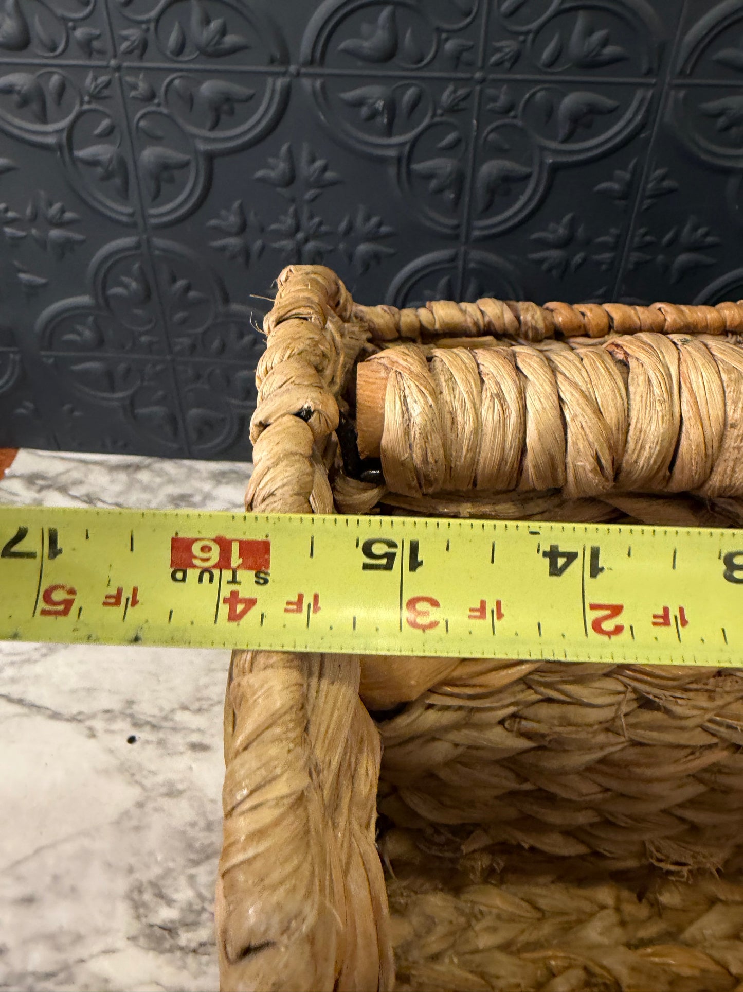 Woven Sea Grass Magazine Holder