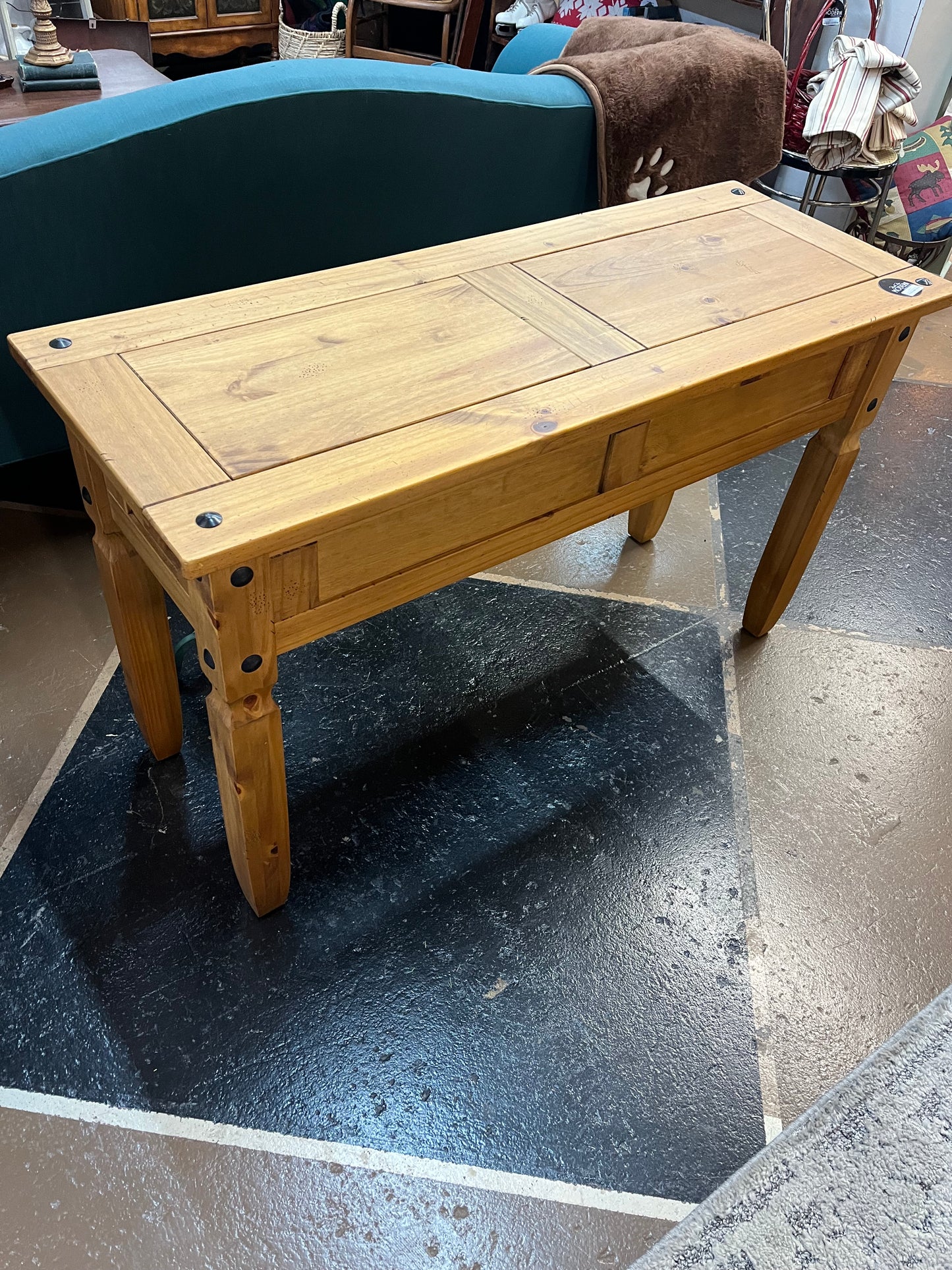 Pier One Pine Entry Table