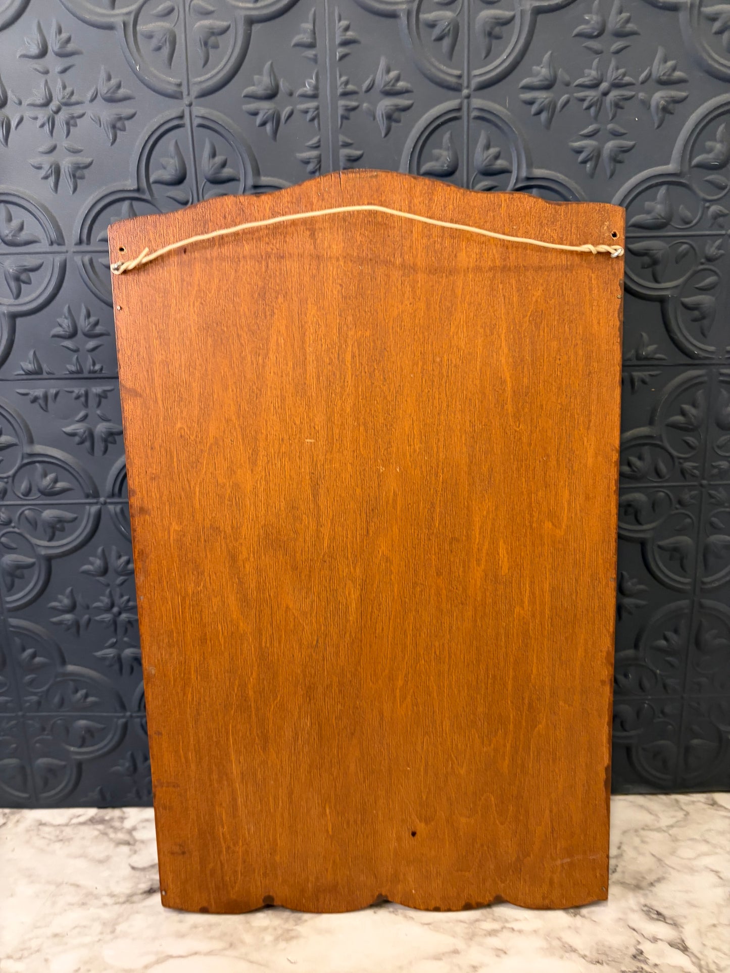 Wooden Spoon Holder Wall Hanging 16"