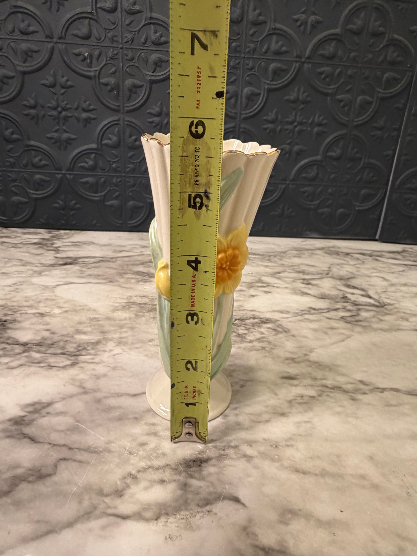Lenox Daffodil Bud Vase