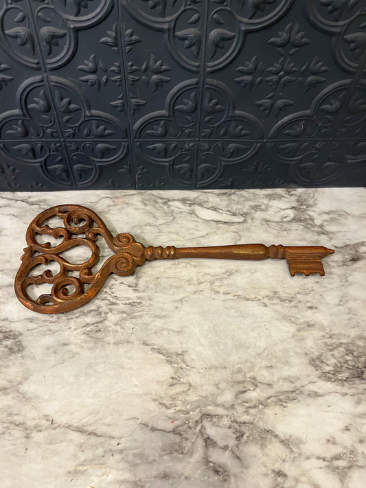 Heavy Cast Iron Skeleton Key