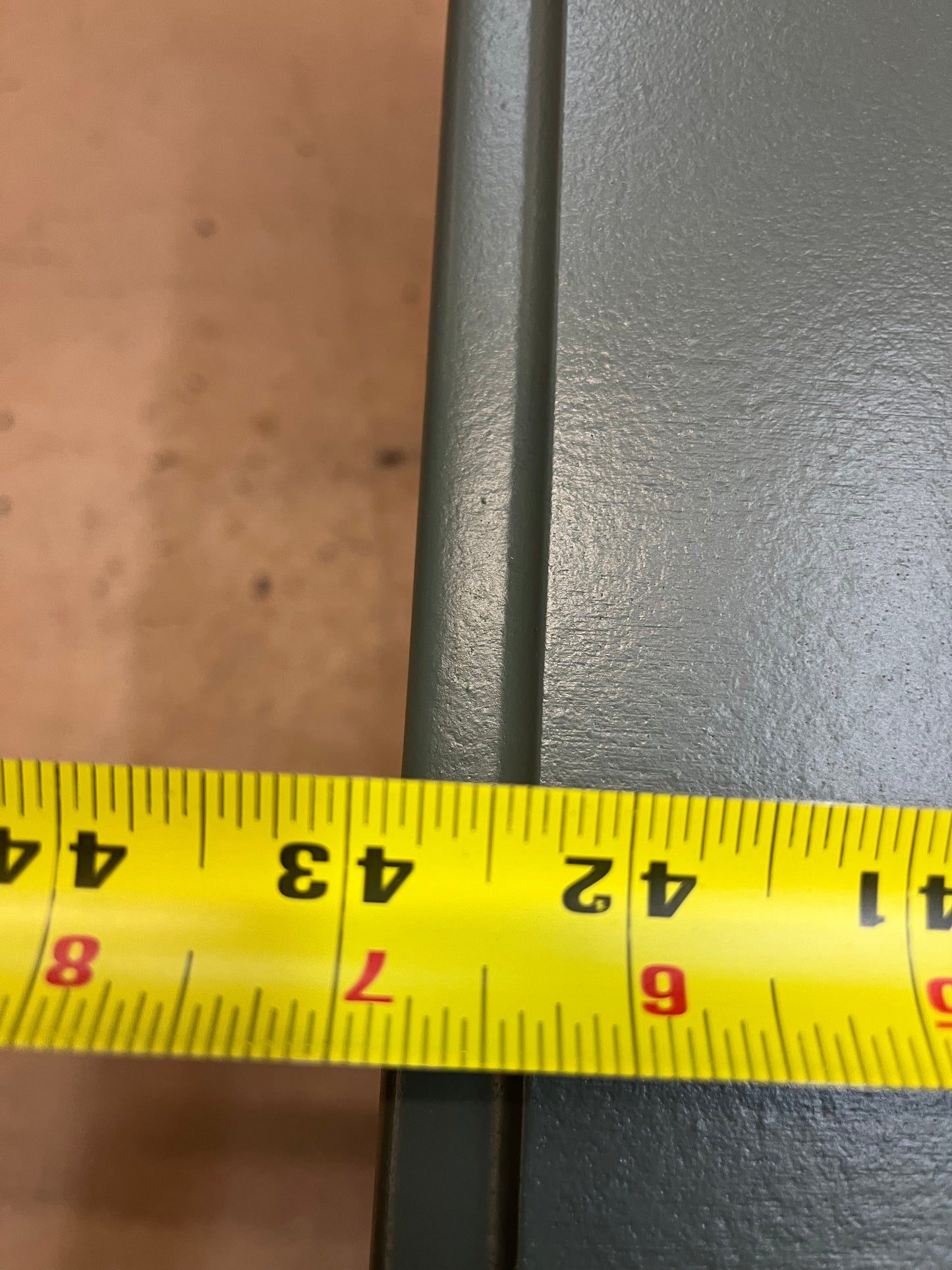 Painted Sage Green Coffee Table