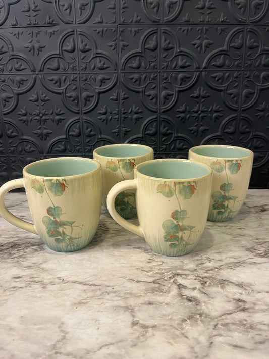 Pfaltzgraff Garden of Eden Mug set of 4