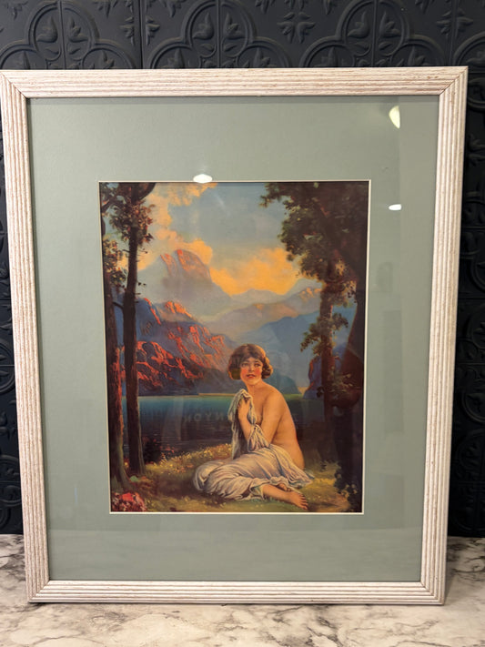 June Morn Print Framed