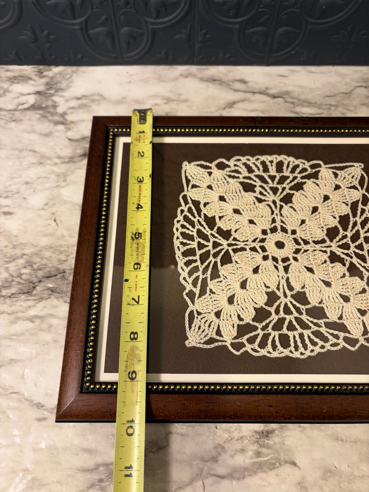 Rectangle Framed Doiley