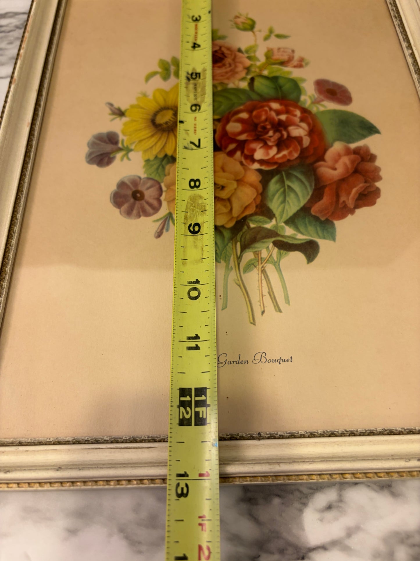 Garden Bouquet Prevost Print Framed