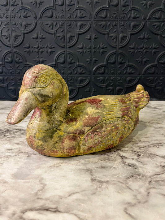 Green and Purple Duck