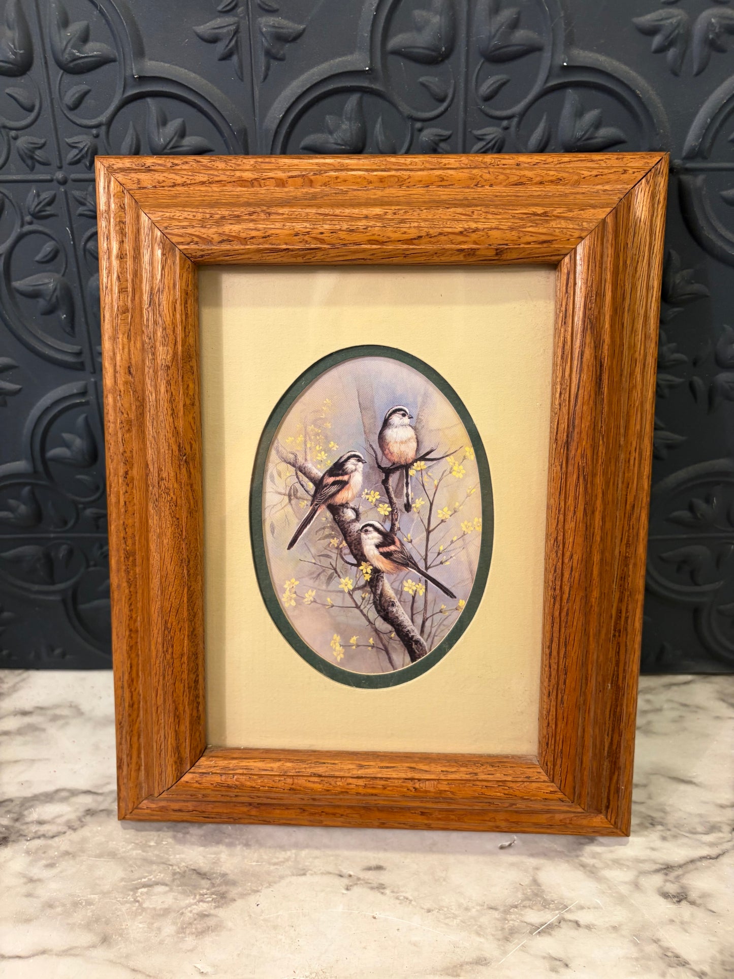 Ruane Manning Bird on Branch Print Framed
