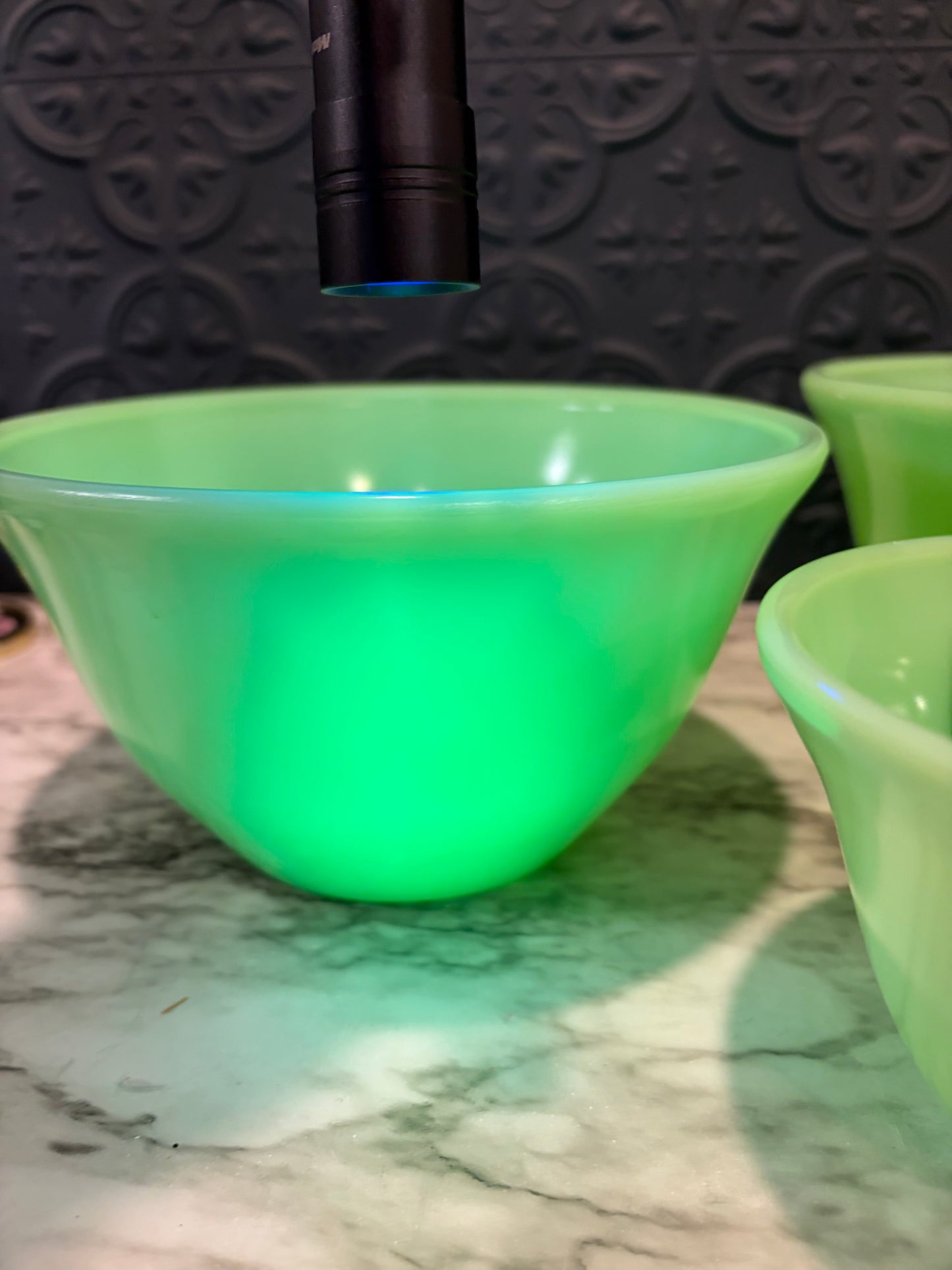 McKee Jadeite Uranium Nesting Bowls Set of 3