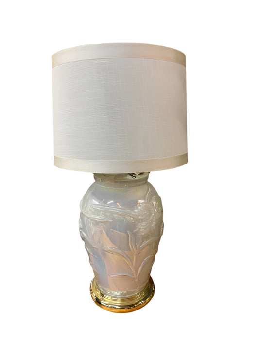 White Iridescent lamp
