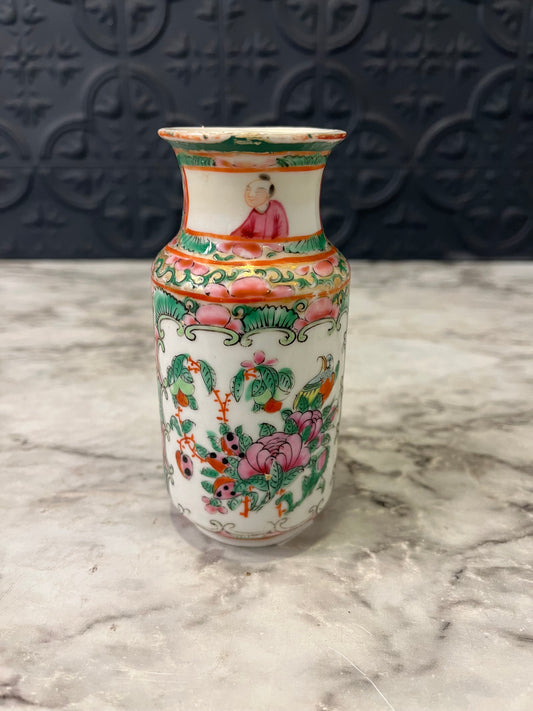 Rose Medallion Vase