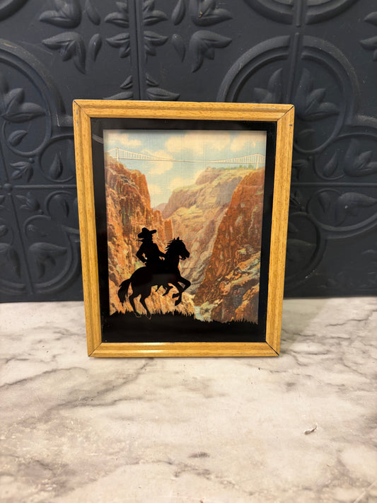 Silhouette of Cowboy