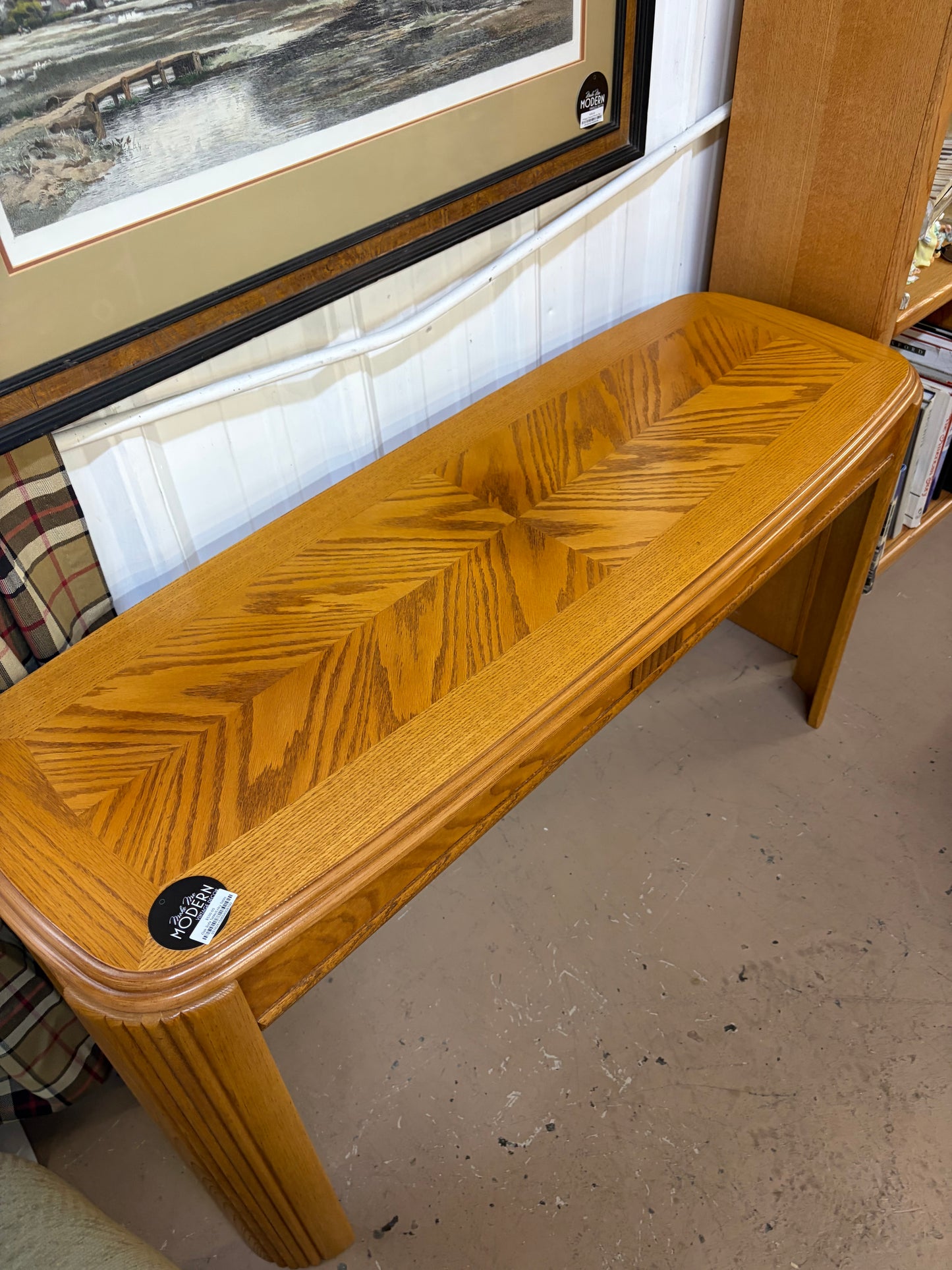 Oak Sofa Table/Entry Table