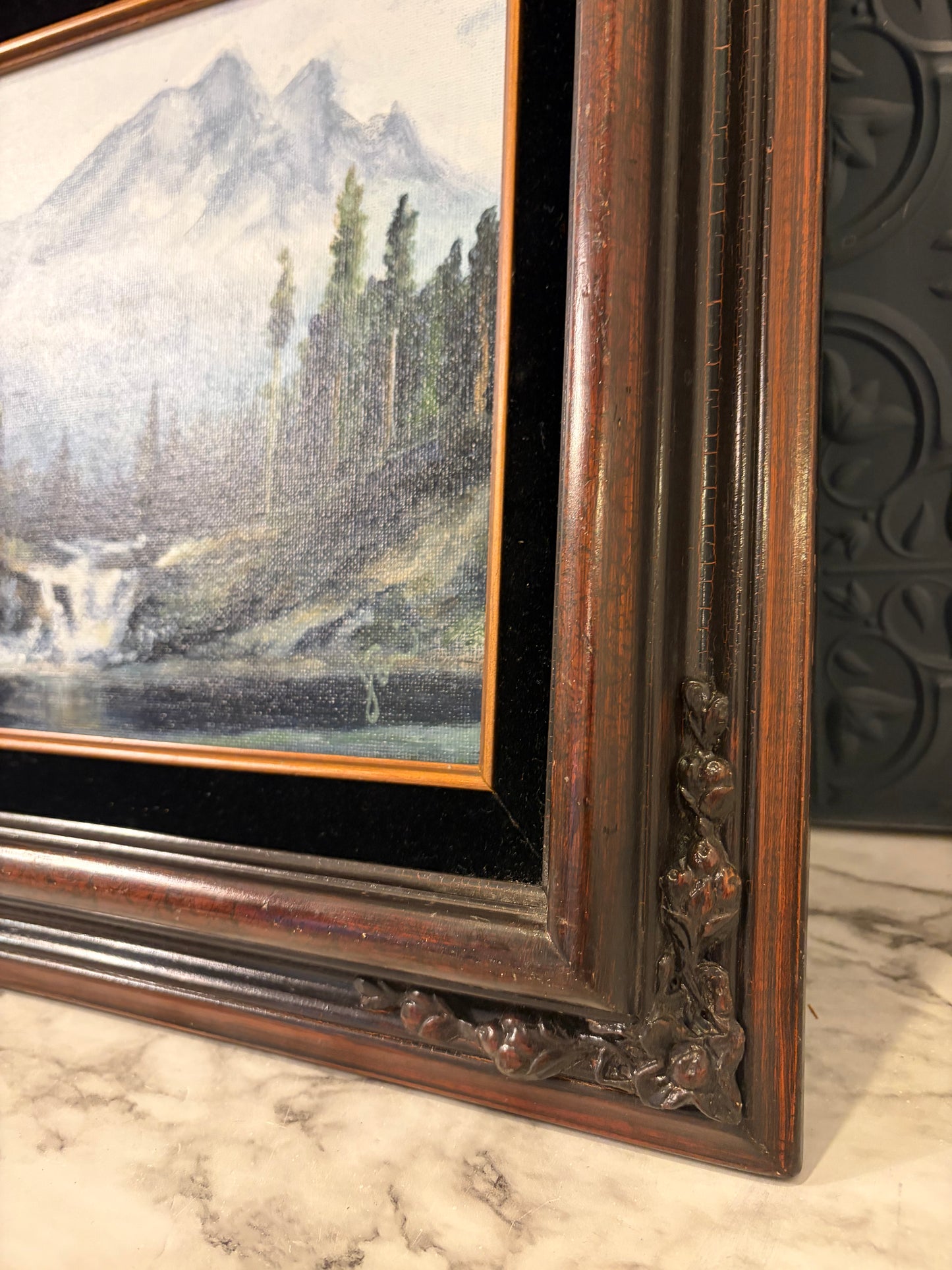 Original Mountain Series Waterfall by Jessie