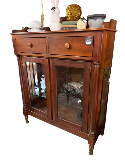 Lexington Mahogany Wood China Cabinet