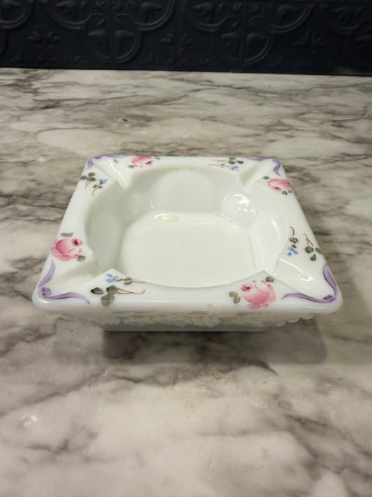 Westmoreland Milk Glass Ashtray