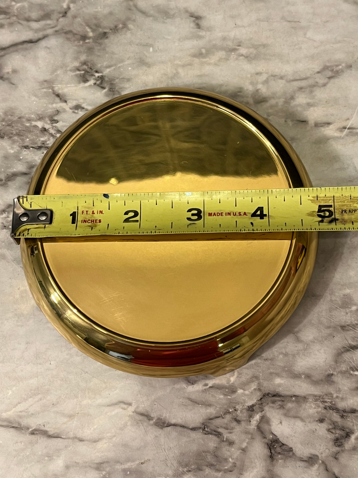 Brass Riser 5 In Small Brass Riser – Make Me Modern Decor