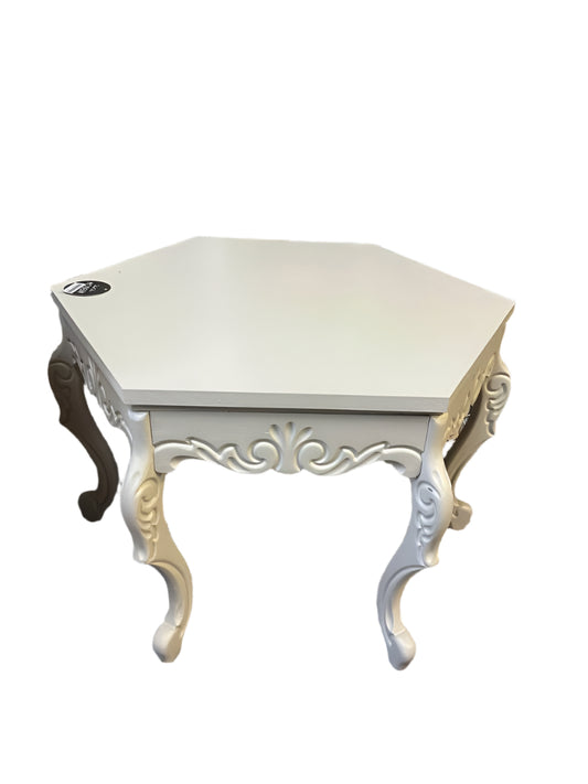 Cream Hexagon Coffee Table