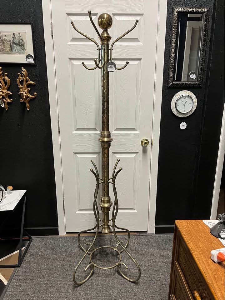 Brass Coat Rack
