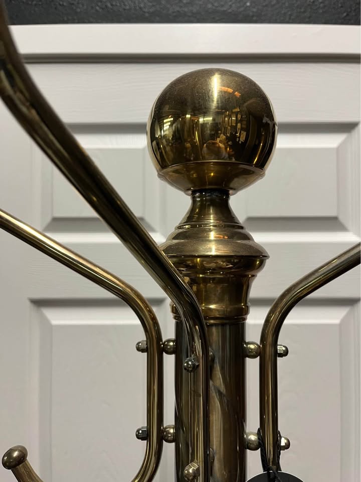 Brass Coat Rack